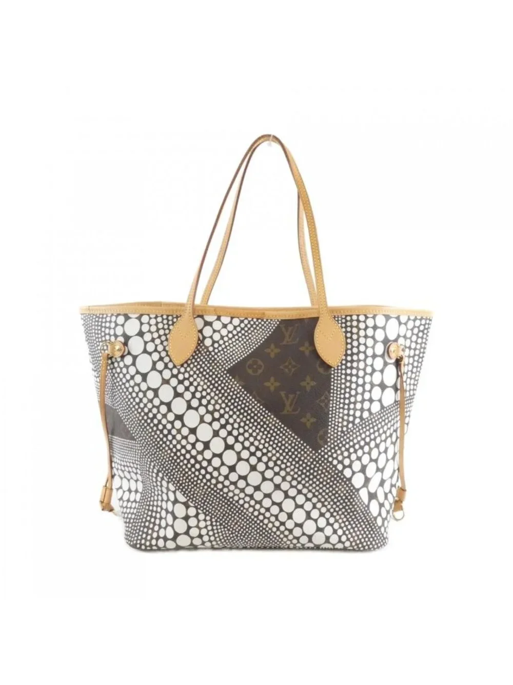 Louis Vuitton Monogram Wave Neverfull MM Bag Yayoi Kusama
